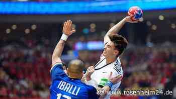 Italien gegen Deutschland jetzt im Live-Ticker: DHB-Team mit knapper Führung nach nervösem Start