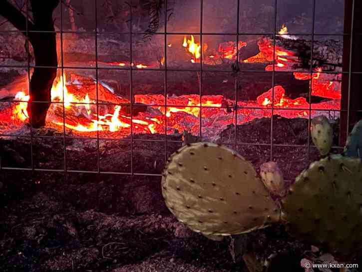 MAP: More than 100 acres have burned in Central Texas wildfires in 2025