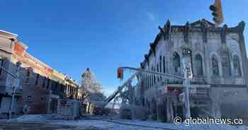 Arsonist behind fire that tore through Ontario city’s historic district: police