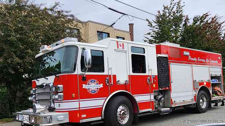 1 person deceased after fire at Chilliwack apartment complex Thursday morning
