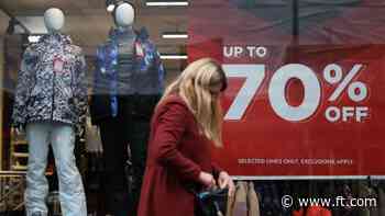 UK consumer confidence falls sharply in January