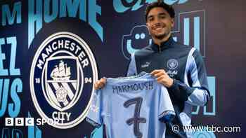 Man City sign Frankfurt forward Marmoush for £59m
