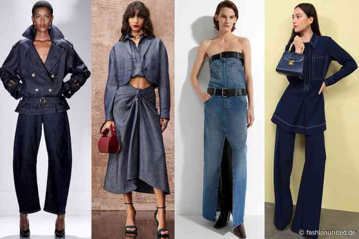 Pre-Fall ’25 Stofftrends: Denim spielt eine Hauptrolle in der Ready-to-Wear