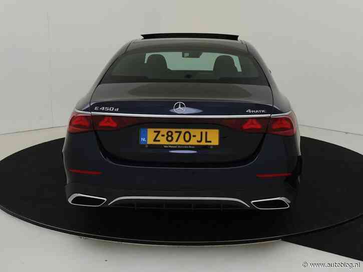 Wat kost de nieuwe politie-Mercedes als occasion?