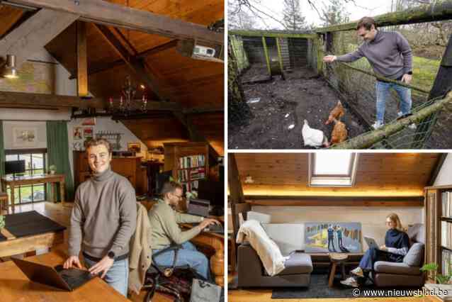 Duffelse ondernemer Hinse Wouters (26) opent knusse coworkingspace HomeWorks: “Plek om samen te werken en nieuwe mensen te ontmoeten”