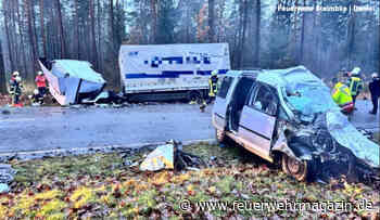 Frontalzusammenstoß auf der B214 bei Steimbke