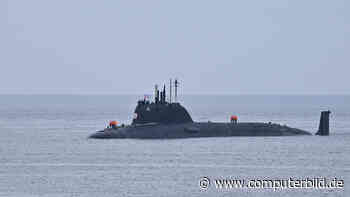 Atom-U-Boot fängt russisches Schiff an Unterseekabeln ab