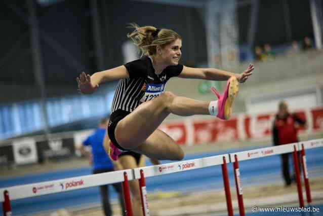 Laures Bauwens is één van de blikvangers op hordefinale van Vlaams kampioenschap: “Op zulke evenementen voel ik me altijd op mijn best”