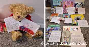 The mystery mum who leaves gifts around Collier Row for children to find