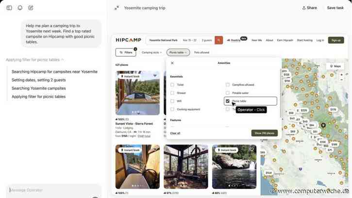 OpenAI: KI-Agent Operator erledigt Web-Aufgaben