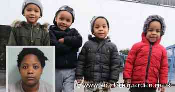 Wallington mum gets 10 years after her four boys died in fire while home alone