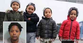 Wallington mum gets 10 years after her four boys died in fire while home alone