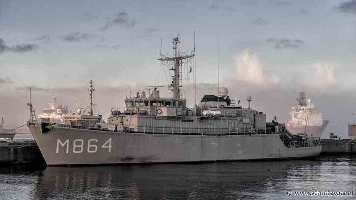 Marine brengt zeemijn tot ontploffing
