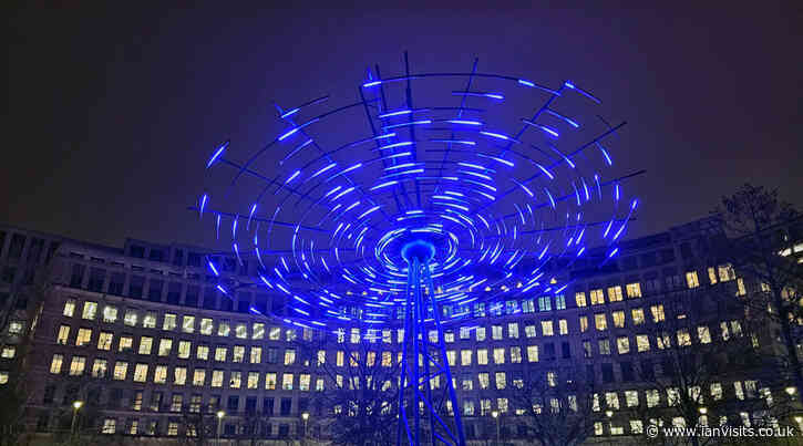 First look at Canary Wharf’s annual Winter Lights display