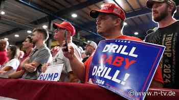 Branche ist zurückhaltend: "Drill, baby, drill?" - Trumps Öl-Fantasien laufen ins Leere