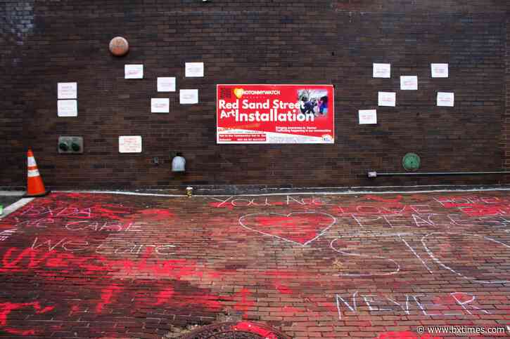 Not On My Watch, Inc. holds community art project to raise awareness for human trafficking