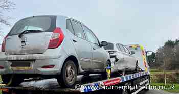 Uninsured vehicle seized in connection with stolen car wheel