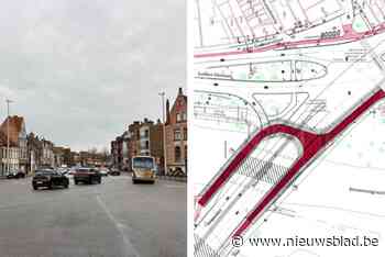 Geen ‘Brugse Ramblas’, wel driearmige fietstunnel onder Bloedput