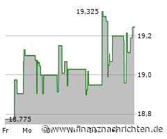 Kursgewinne für das Wertpapier von Franklin Resources (19,2244 €)