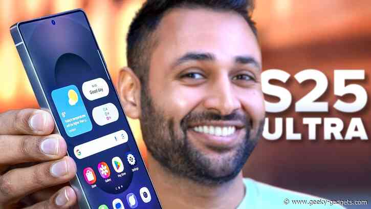 Samsung Galaxy S25 Ultra First Impressions