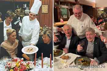 Sterrenchef verwent trouwste klanten voor één keer op de plek waar alles begon: “Dat brengt emoties met zich mee”