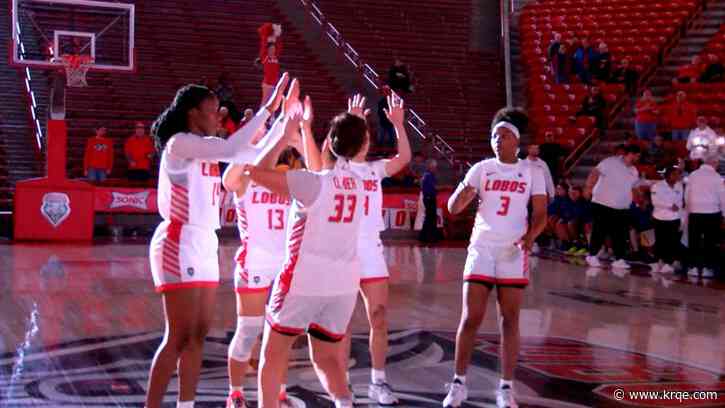 Full team effort leading to Lobo women's basketball success