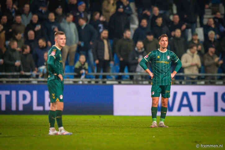 Tiental Emmen hard onderuit in Doetinchem