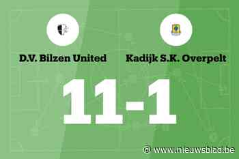 Bilzen United B haalt uit tegen Kadijk