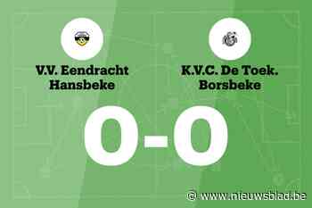 DT Borsbeke B beëindigt reeks van vier nederlagen