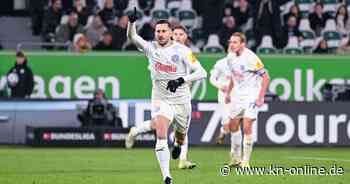 „Fühlt sich richtig gut an!“ Skrzybski schießt Holstein Kiel zum Wolfsburg-Punkt