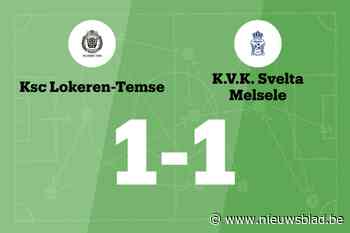 Coppieters redt punt voor KSC Lokeren-Temse tegen Svelta Melsele B