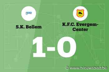 Roegiers bezorgt SK Bellem zege tegen KFC Evergem Center B