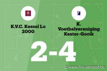 Kester-Gooik toont wederom uitstekende vorm met zege tegen Kessel-Lo 2000