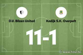 Bilzen United B laat Kadijk kansloos