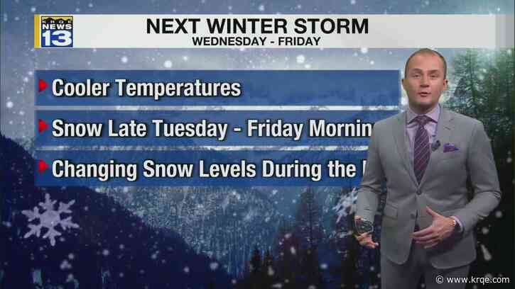 Confidence in a winter storm increasing for next week