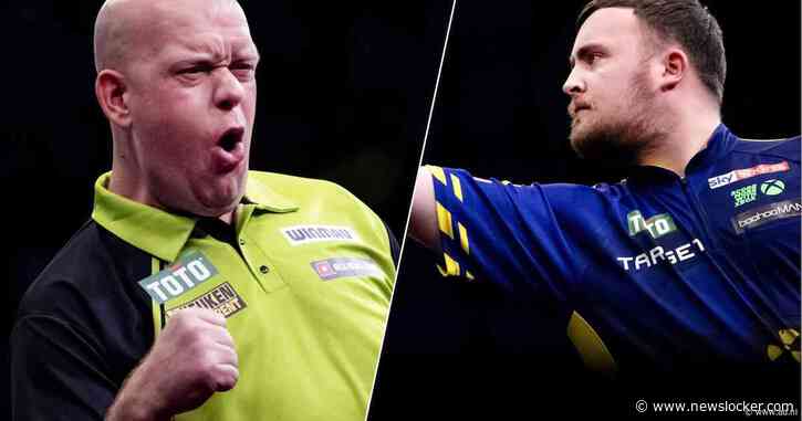 Ondanks gebroken teen wint Van Gerwen, nu herhaling WK-finale tegen Littler: ‘Wees nou eerlijk, dat is toch mooi?’