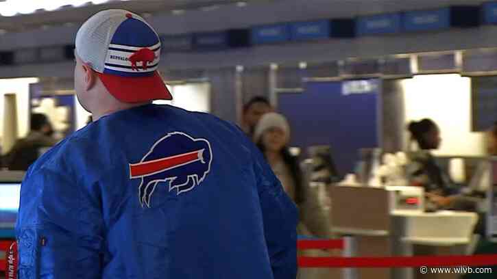 Bills fans depart for Kansas City ahead of AFC championship game