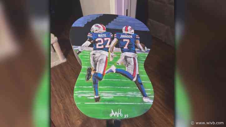 Meet the artist behind many of Bills Elvis' guitars