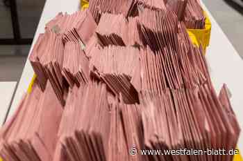 Briefwahl wird eine knappe Kiste