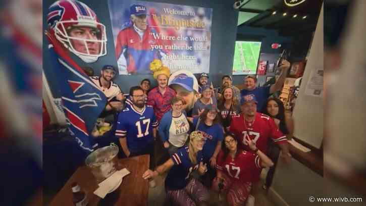 'Brightside Bar' in Miami celebrates Bills and their new anthem
