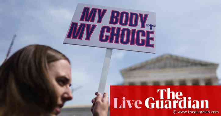 Trump signs executive orders targeting abortion rights – as it happened