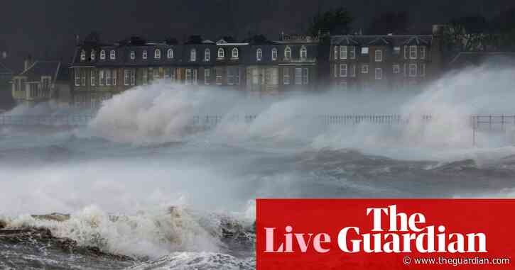 Storm Éowyn: Man dies after tree falls on car in Ireland; more than a million people without power – as it happened