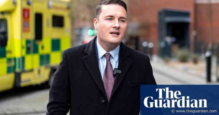 Wes Streeting to criticise Nigel Farage’s ‘miserabilist, declinist’ vision of Britain