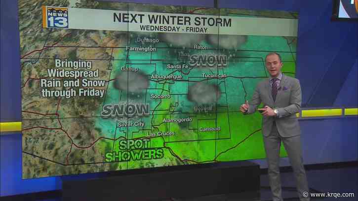 Winter storm looking more likely next week