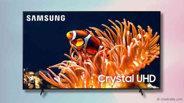 This massive 85-inch Samsung 4K Crystal UHD TV is at its lowest-ever price at Amazon