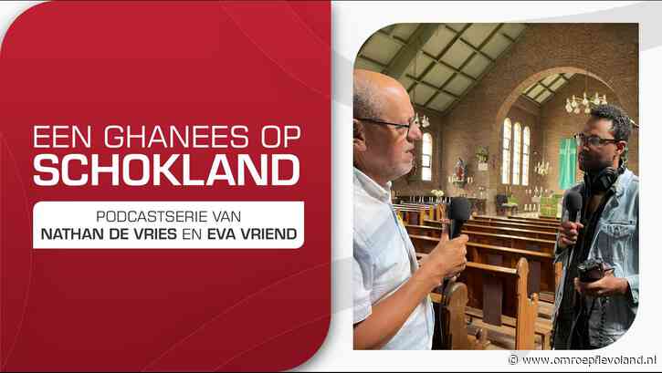 Schokland - Ghanees op Schokland: 'Juist als je weet waar je vandaan komt, gaat er gaat een wereld voor je open’