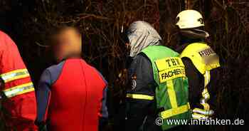 Volkach: Auto fährt in den Main und "versinkt komplett" - großer Rettungseinsatz
