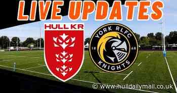 Hull KR v York Knights live score updates: Gorman intercept brings Robins level