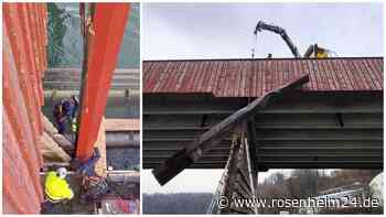 Spektakuläre Arbeiten an Wasserburger Innbrücke – Was steckt dahinter?