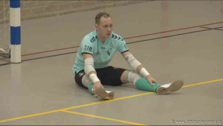 Urk - Teleurstelling bij zaalvoetballers Urk: 2-0 voorsprong gaat in rook op